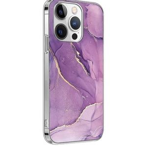 NWT Marble Series Case for Apple iPhone 14 Pro Max - Purple Marble. SAHARACASE